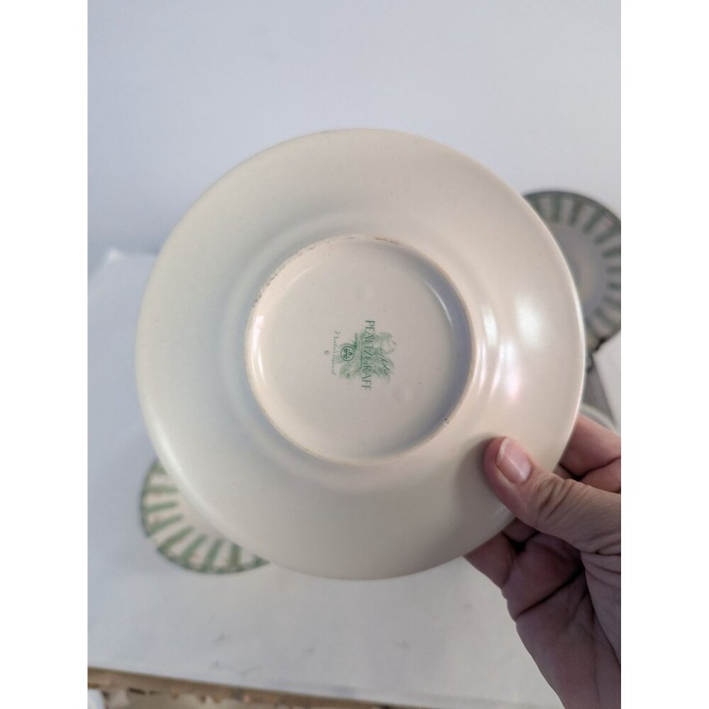 Pfaltzgraff Naturewood Tea Cups and Saucers Set of 3 - Picture 10 of 11